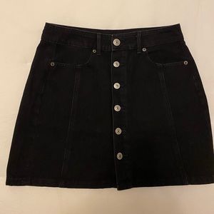 American Eagle corduroy mini-skirt - black